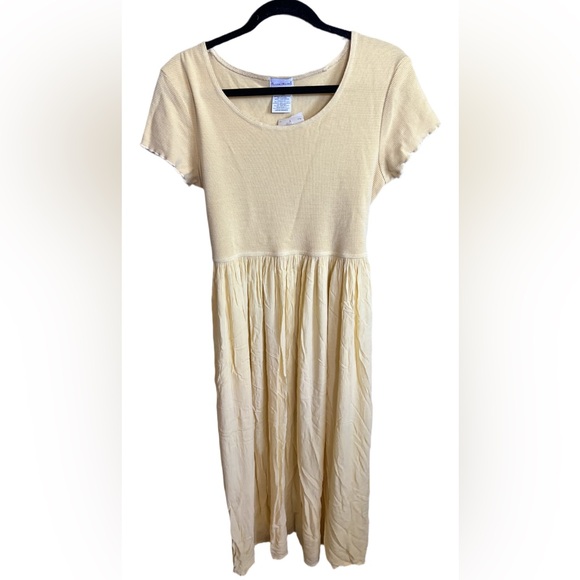 Bobbie Brooks Vintage Yellow Sundress Deadstock - Picture 1 of 6